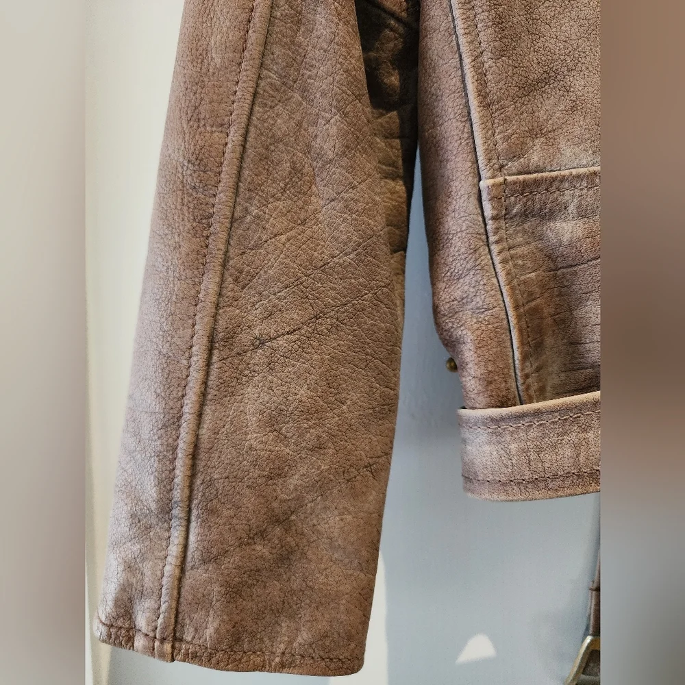 Aged Straight to Hell "Commando" Moto Jacket - Picture 9 of 12